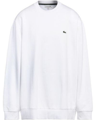 Lacoste Sweatshirt Cotton, Polyester - White