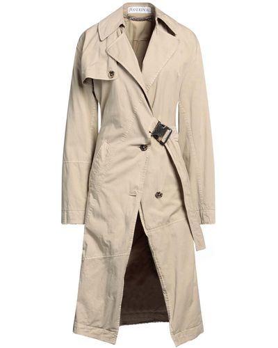 JW Anderson Overcoat & Trench Coat - Natural