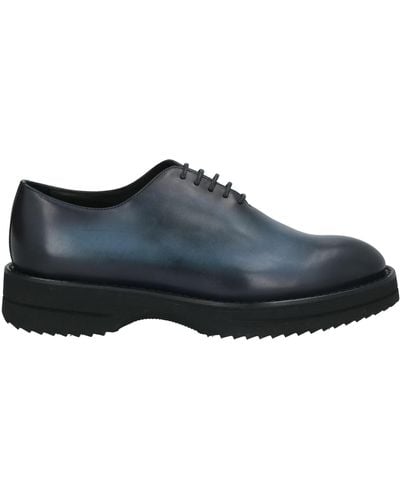 Doucal's Lace-up Shoes - Blue