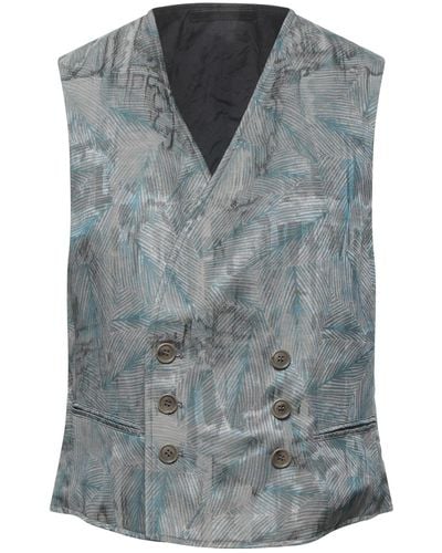 Giorgio Armani Tailored Vest - Gray