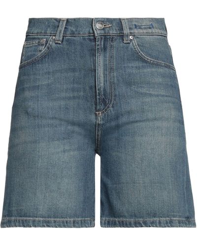 Marella Shorts Jeans - Blu
