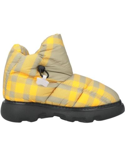 Burberry Ankle Boots - Yellow