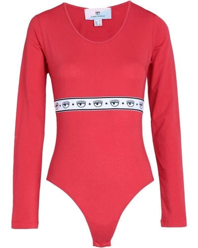 Chiara Ferragni Lingerie Bodysuit - Red