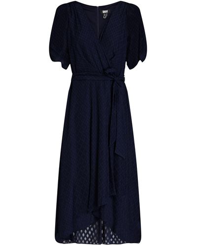 DKNY Midi Dress - Blue