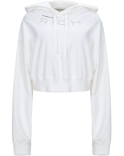 Alessandra Rich Sweatshirt - Weiß