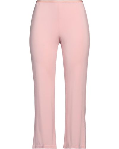 Siyu Pantaloni Cropped - Rosa