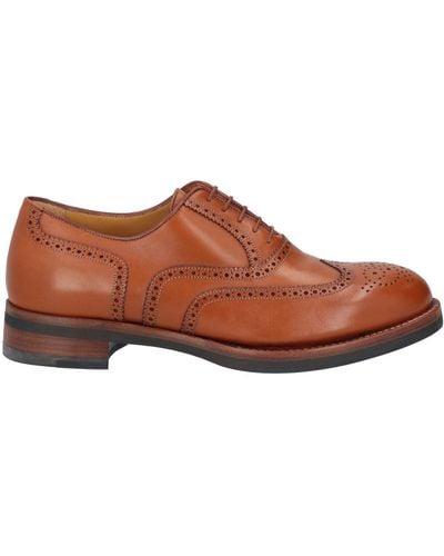 A.Testoni Lace-up Shoes - Brown