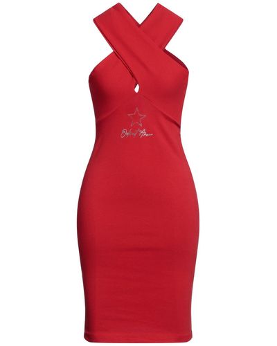 Odi Et Amo Mini Dress - Red