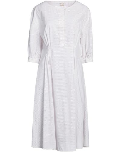 Massimo Alba Midi Dress - White