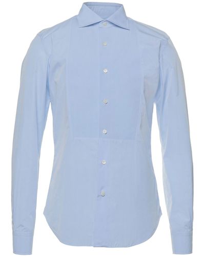Ermanno Scervino Sky Shirt Cotton - Blue