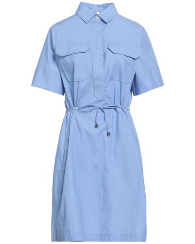 Drumohr Mini Dress - Blue