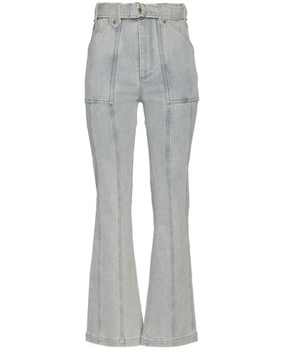 Acler Denim Trousers - Grey