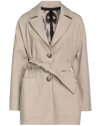 Bazar Deluxe Overcoat & Trench Coat - Natural