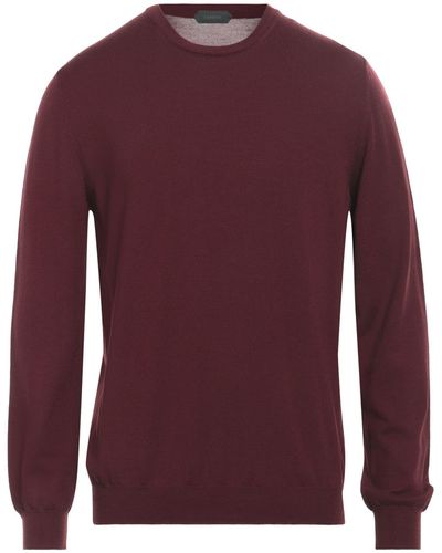 Zanone Sweater - Purple