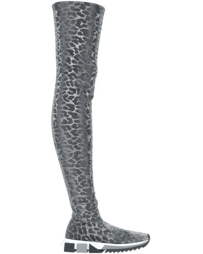 Dolce & Gabbana Knee Boots - Gray