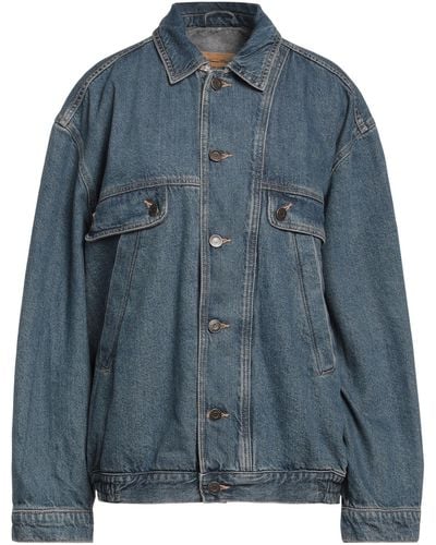 American Vintage Manteau en jean - Bleu