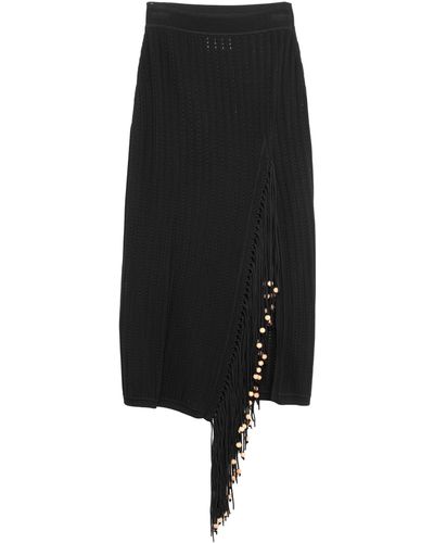 Frankie Morello Midi Skirt - Black