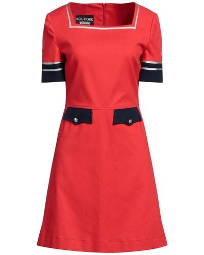 Boutique Moschino Mini Dress - Red
