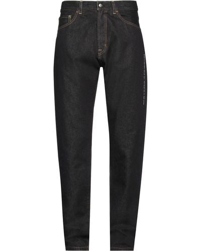 7 MONCLER FRAGMENT Pantaloni Jeans - Nero