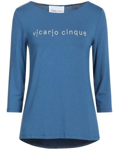 Vicario Cinque T-shirt - Blue