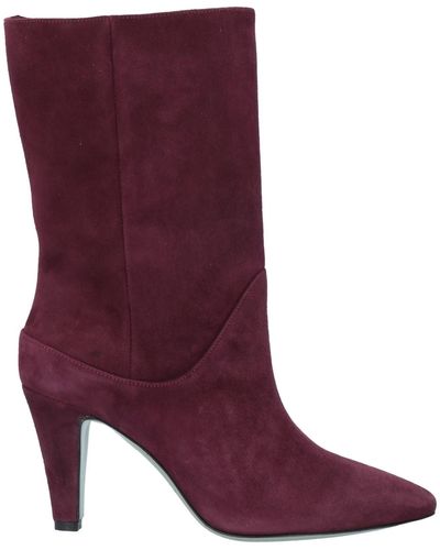 Paola D'arcano Ankle Boots - Purple