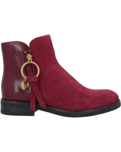 See By Chloé Ankle Boots - Red