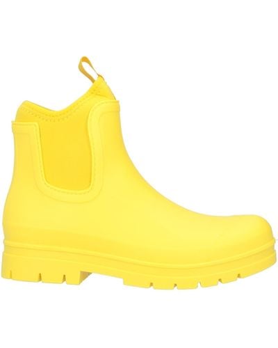 Colors Of California Ankle Boots - Yellow