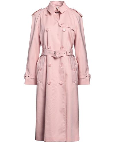Burberry Overcoat & Trench Coat - Pink