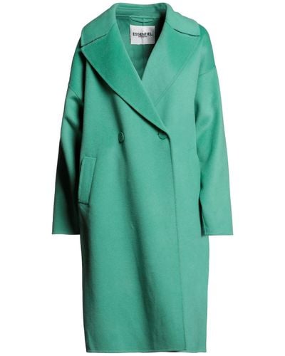 Essentiel Antwerp Manteau long - Vert