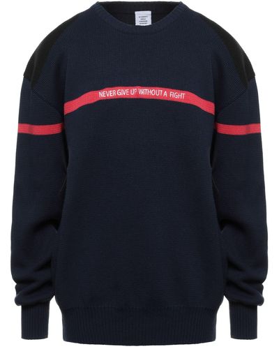 Vetements Pullover - Blu