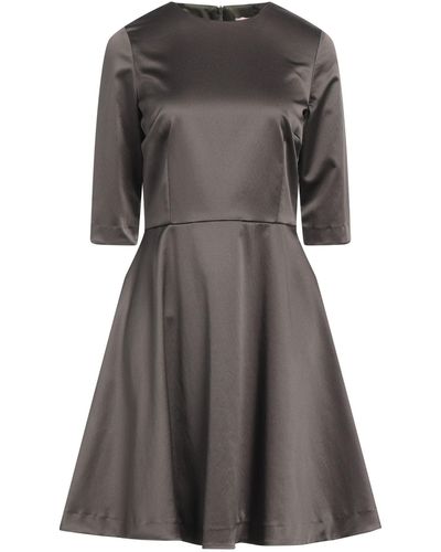 AT.P.CO Military Mini Dress Polyester, Elastane - Gray