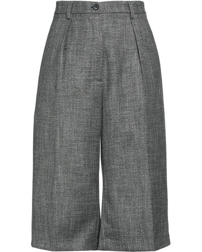 8pm Cropped Trousers - Grey