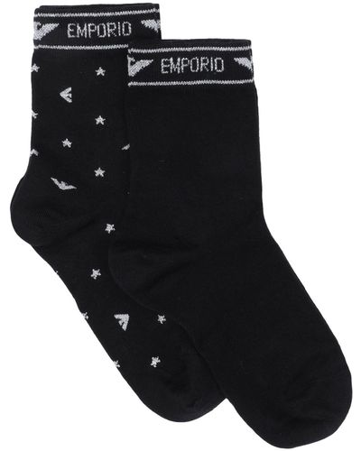 Emporio Armani Socks & Hosiery - Black