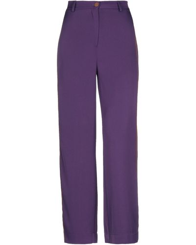 Motel Trouser - Purple