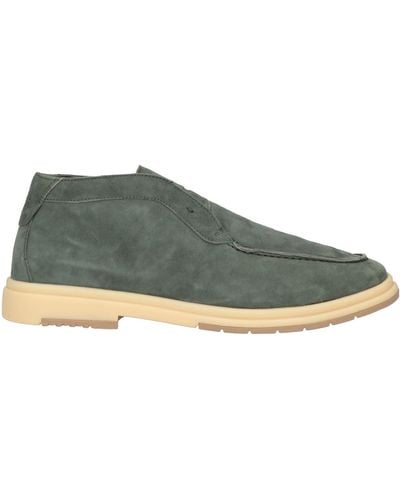 Andrea Ventura Firenze Ankle Boots - Green