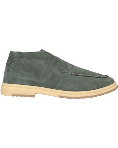 Andrea Ventura Firenze Ankle Boots - Green