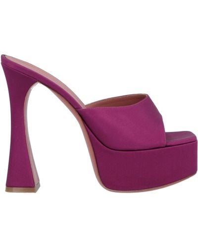 AMINA MUADDI Sandals - Purple