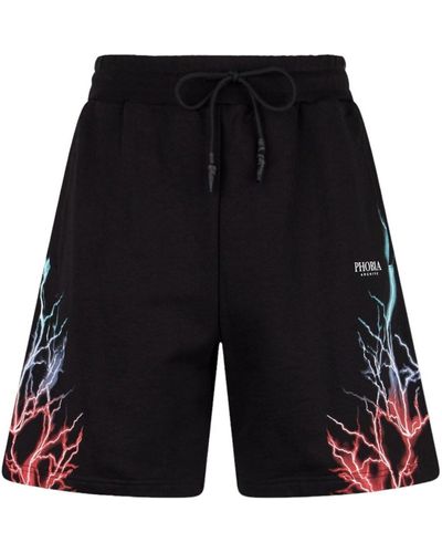 PHOBIA ARCHIVE Shorts & Bermudashorts - Schwarz