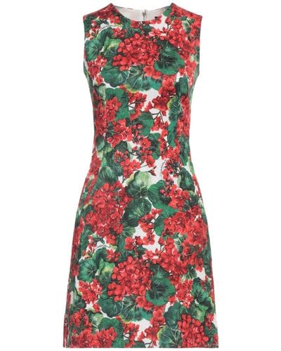 Dolce & Gabbana Mini-Kleid - Rot