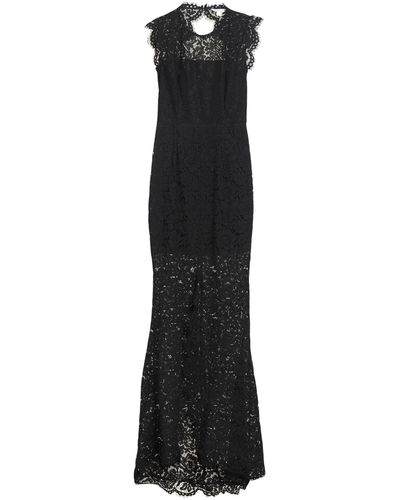 Rachel Zoe Open-back Satin-crepe Maxi Slip Dress in Black