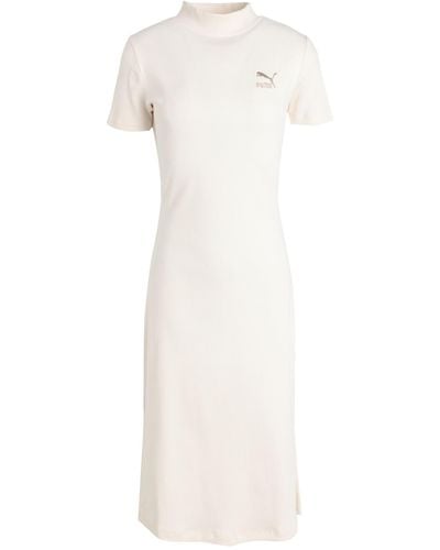 PUMA Midi Dress - White