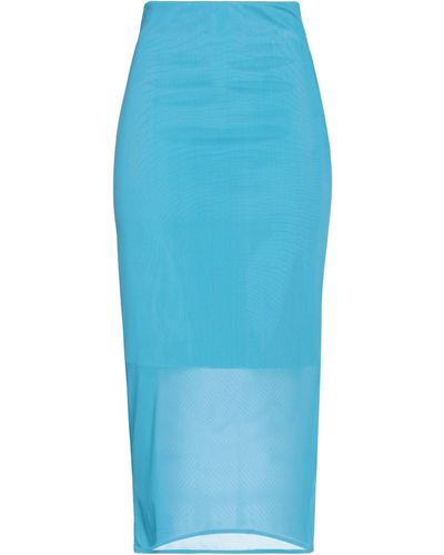 Armani Exchange Maxi Skirt - Blue