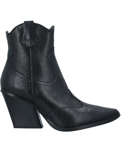 Ermanno Scervino Ankle Boots - Black