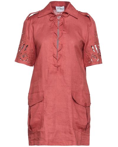 Isabelle Blanche Mini-Kleid - Rot