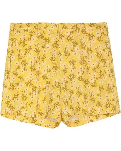 N°21 Shorts & Bermuda Shorts - Yellow