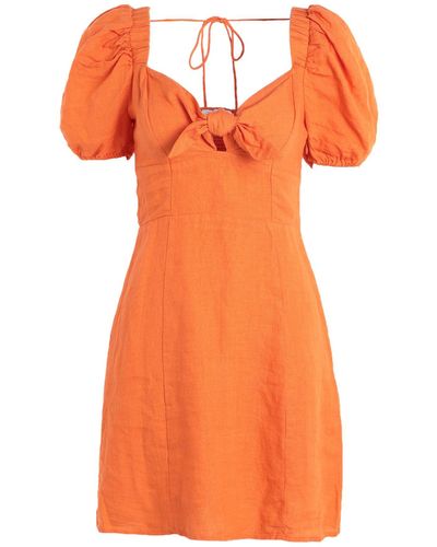 & Other Stories Short Dress - Orange