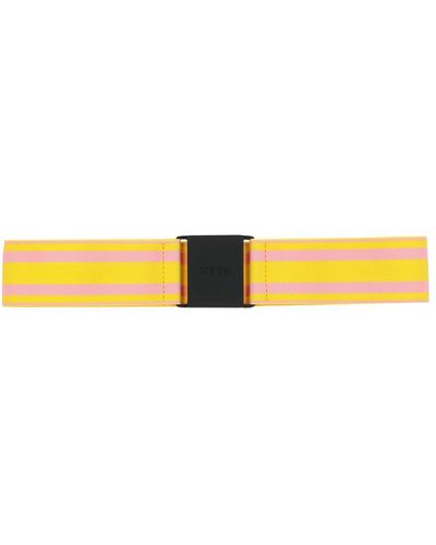 MSGM Belt - Yellow