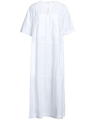 Ottod'Ame Midi-Kleid - Weiß