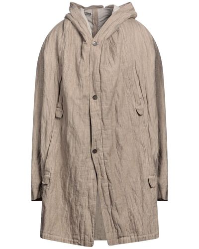 Masnada Overcoat & Trench Coat - Natural