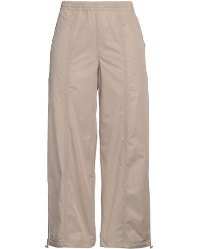 Agolde Trousers Cotton - Natural